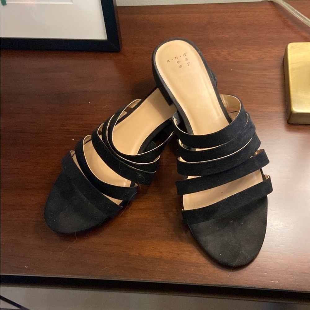 Target black strappy Sandals
